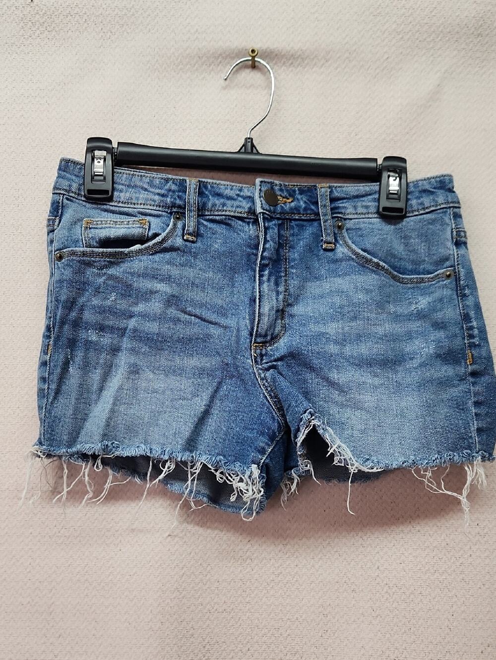 🚨2/$25 or 5/$50🚨Universal Thread Distressed Light Blue Denim Cutoff Shorts